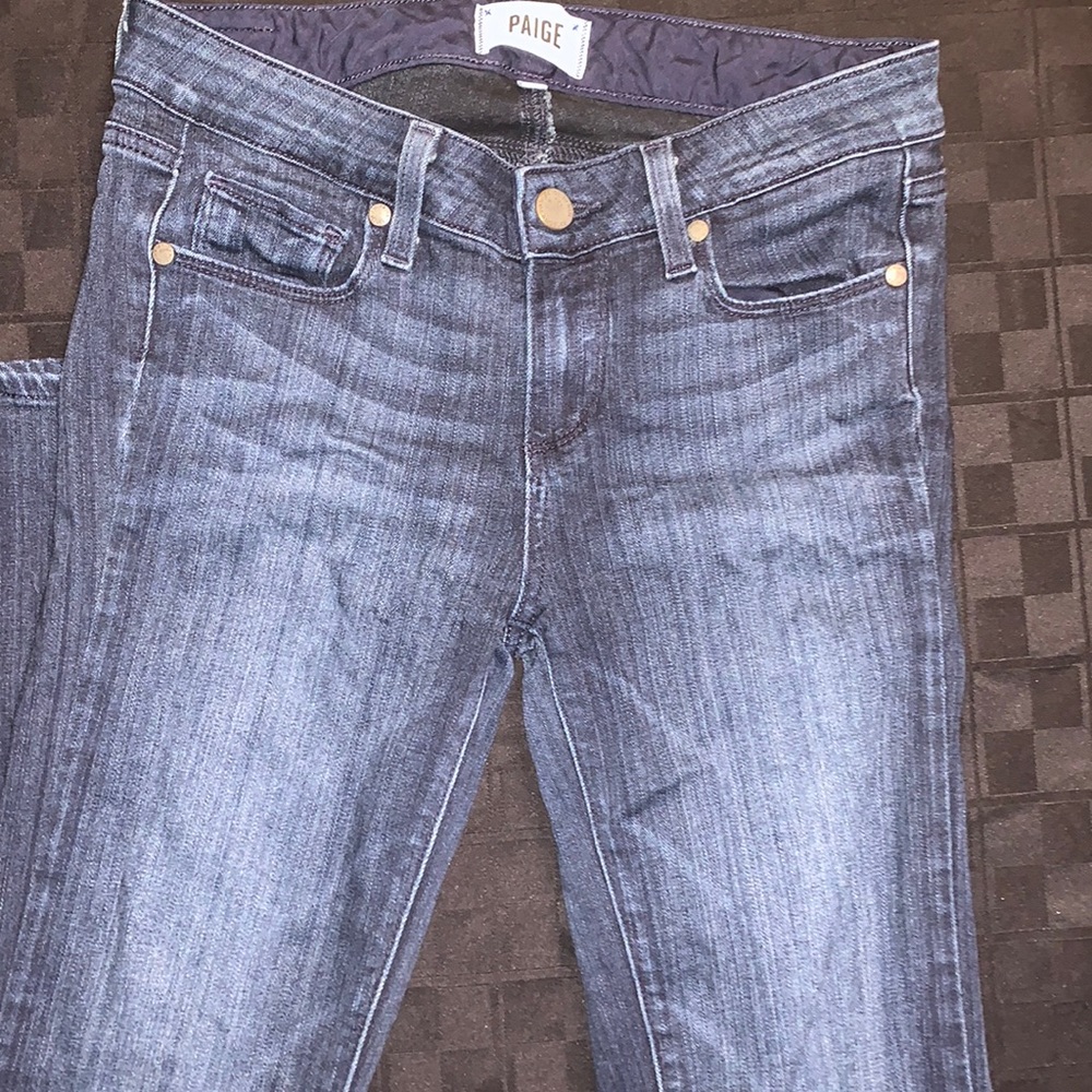 COPY - Paige women’s straight leg dark denim low rise